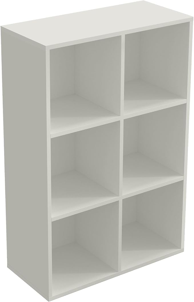 6-Cube Storage Shelf Bookcase by OSCHF