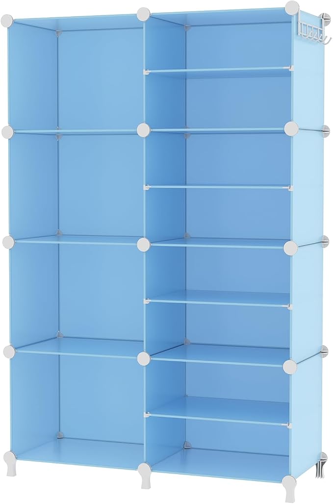 AWTATOS Closet Organizer 8 Cube Storage Shelves Closet Storage Clothes by AWTATOS