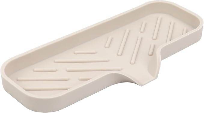 YASMEN Silicone Bathroom Soap Dishes, Sink Sponge Holder by YASMEN