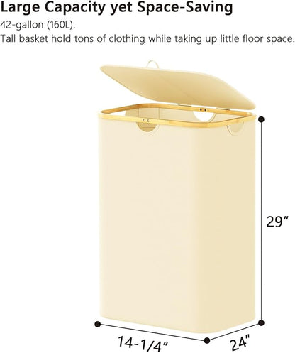 SpaceAid Double Laundry Hamper 2 Section - Image 5