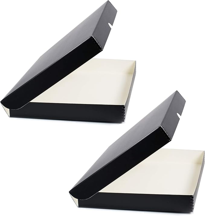 Lineco Clamshell Archival Storage Box, 11.5x17.5x1.75 In, Organize and Store by Lineco