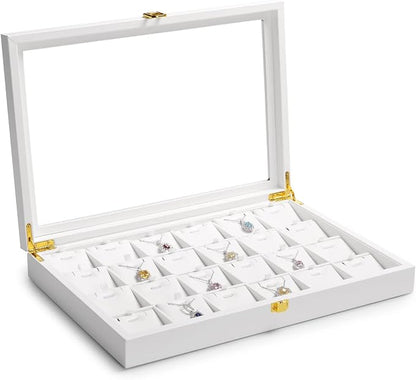 Oirlv White Jewelry Organizer Box - Image 2