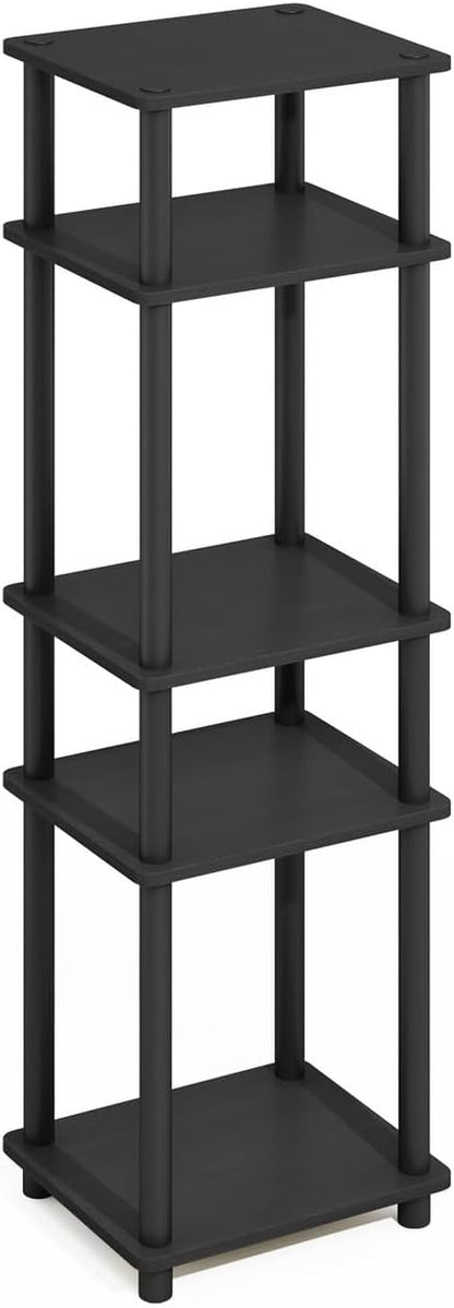 Furinno Turn-N-Tube Storage Shelves, Stackable Standing Shelf, Open Corner Shelf - Image 4