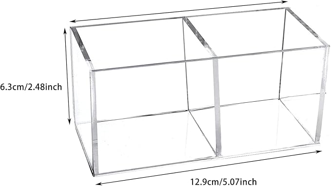 dedoot Acrylic Drawer Organizer, 5x2.5x2.3 Inch - Image 2
