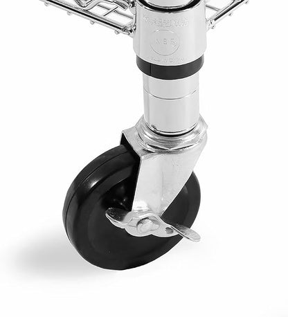 Seville Classics UltraDurable NSF Commercial Heavy Duty Metal Rolling Utility - Image 6