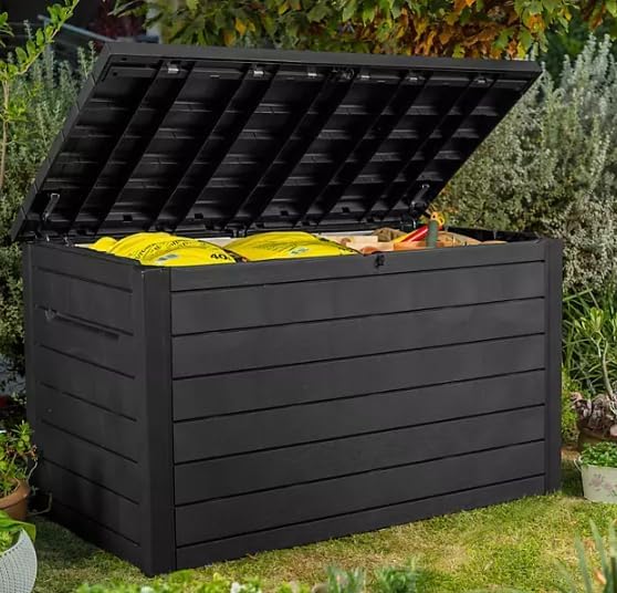 230-Gallon XXL Deck Storage Box Outdoor Patio Container - Image 2