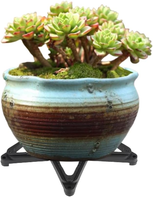 12pcs Plant Pot Feet, Invisible Flower Pot Risers Triangle Toes Pot Lifters - Image 3