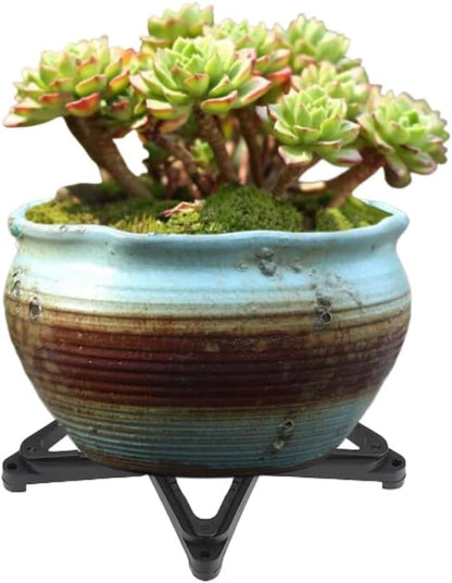 12pcs Plant Pot Feet, Invisible Flower Pot Risers Triangle Toes Pot Lifters - Image 3