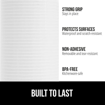 GORILLA GRIP DuraGuard Shelf Liner, 17.5x30 Non-Adhesive Cabinet Liners - Image 2