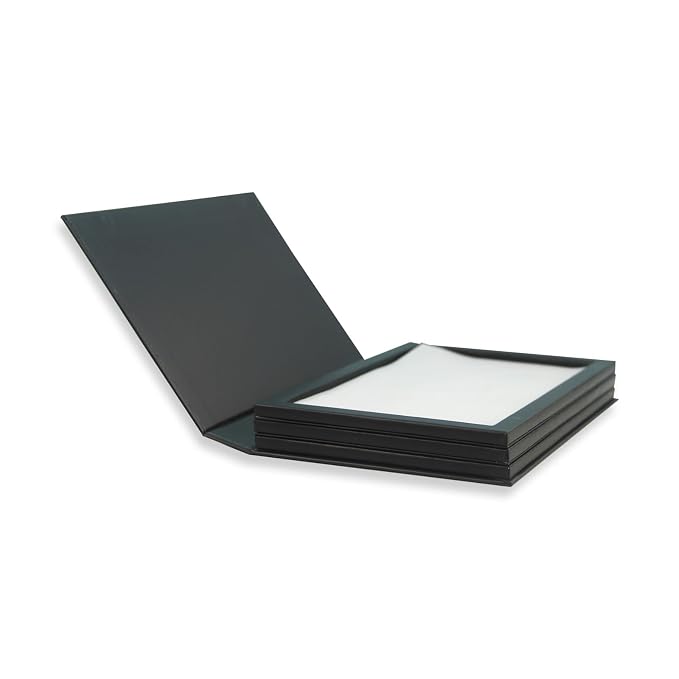 Coosei 3 Layers Book Shape Empty Magnetic Eyeshadow Palette Magnetic makeup by CooseiOfficialMakeup