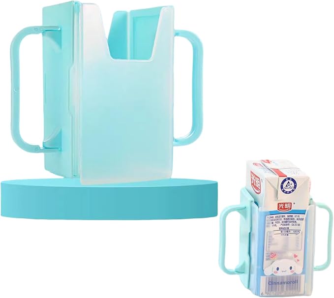 Children's Juice Box Holder, LIUHUIZEYU Telescopic Cupholder Juice Bag Holder by LIUHUIZEYU
