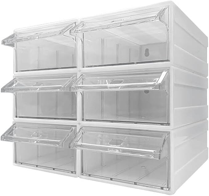 6 Pcs Drawer Stacking Storage Cabinet - Image 7