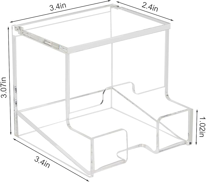 1 Pack Clear Acrylic Lip Balm Dispenser - Image 3