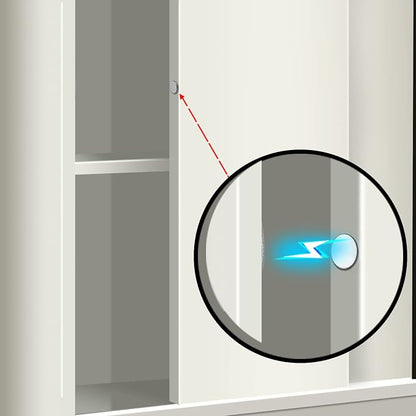 Mousike Magnetic Door Catch Ultra Thin Cabinet Magnets Stainless Steel Drawer - Image 3