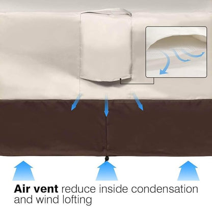 Vailge Patio Chair Covers, Lounge Deep Seat Cover, Heavy Duty and Waterproof - Image 7