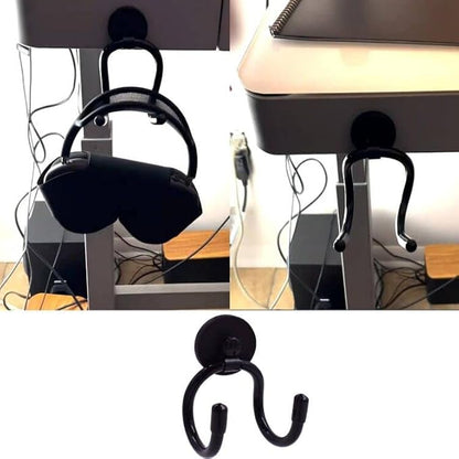 AUXPhome Magnetic Headset Holder up to 1 kg, Adjustable Headphone Holder - Image 3