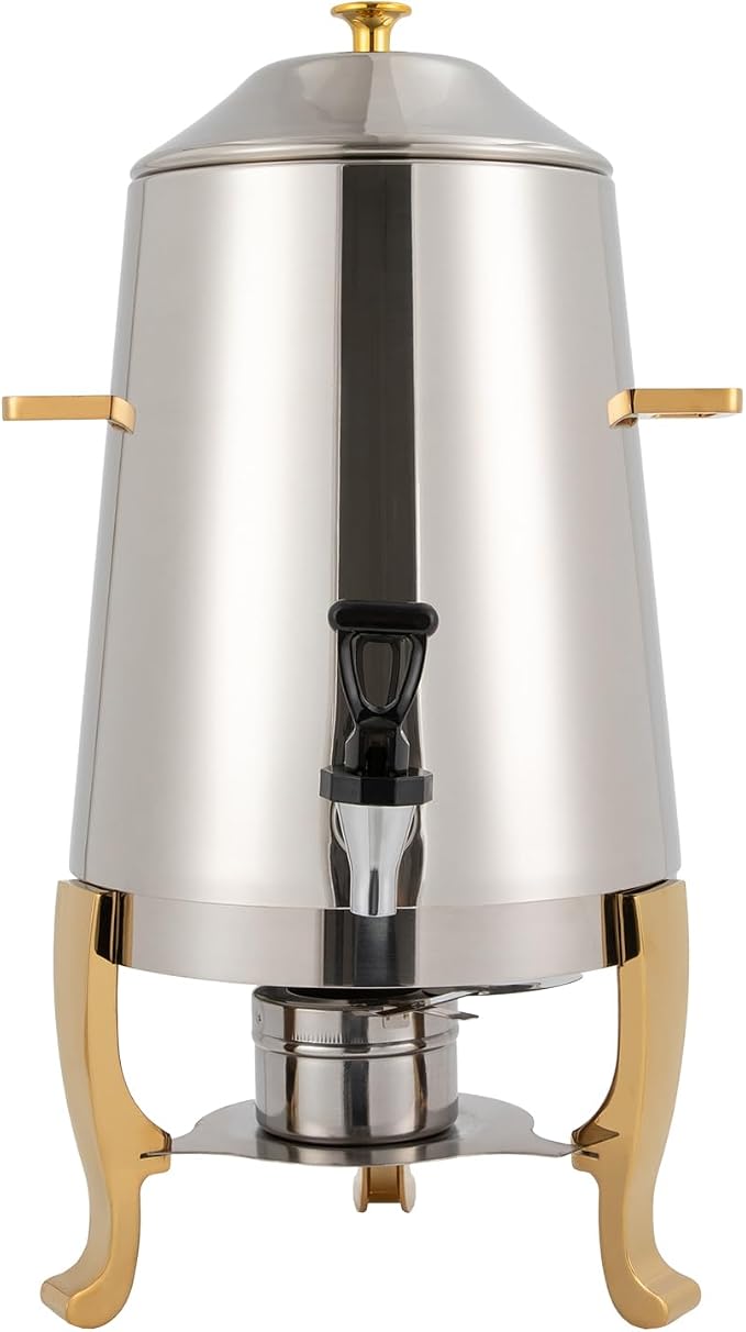 3.4 Gallon Stainless Steel Hot Beverage Dispenser, 13L Coffee Urn by Unknown