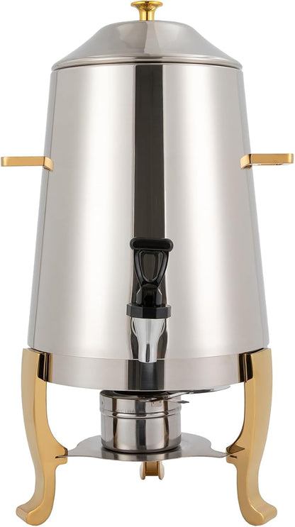 3.4 Gallon Stainless Steel Hot Beverage Dispenser, 13L Coffee Urn by Unknown