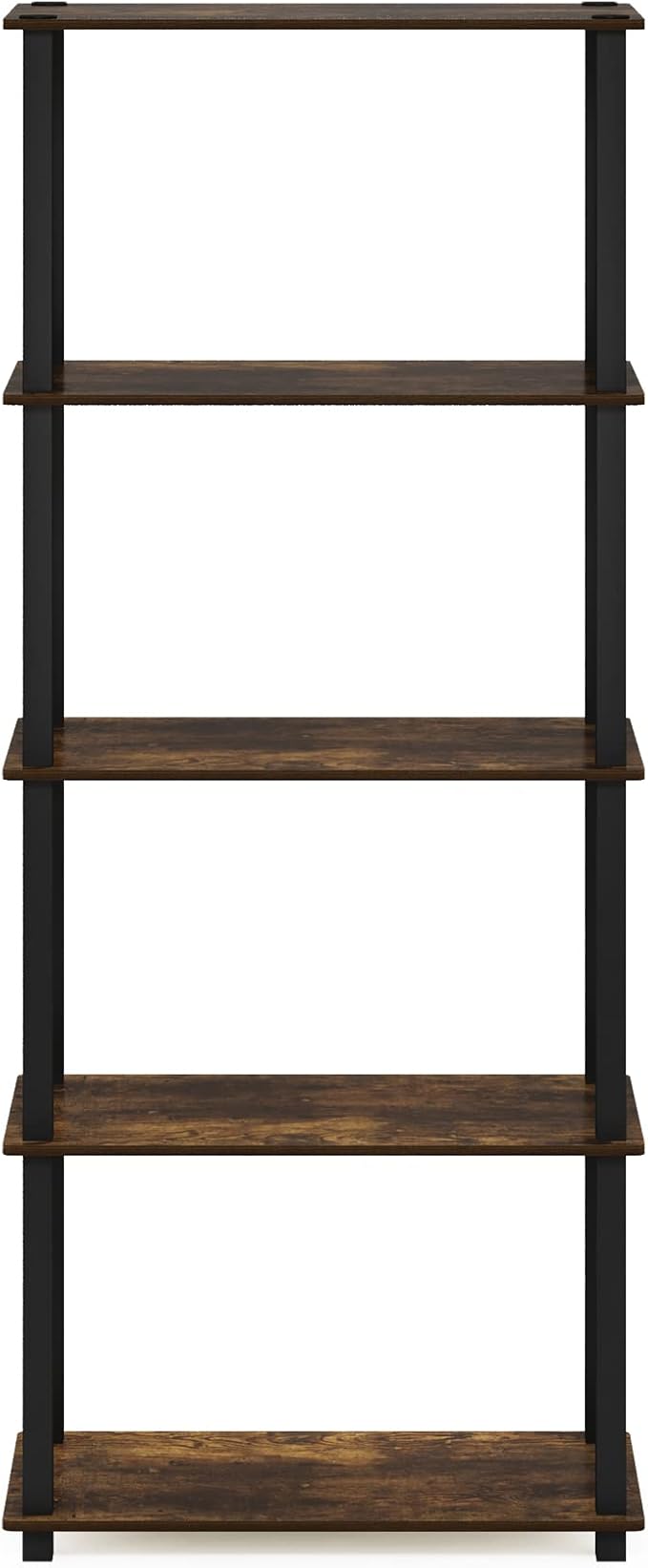 Furinno Turn-S-Tube 5-Tier Multipurpose Shelf Display Rack - Image 8
