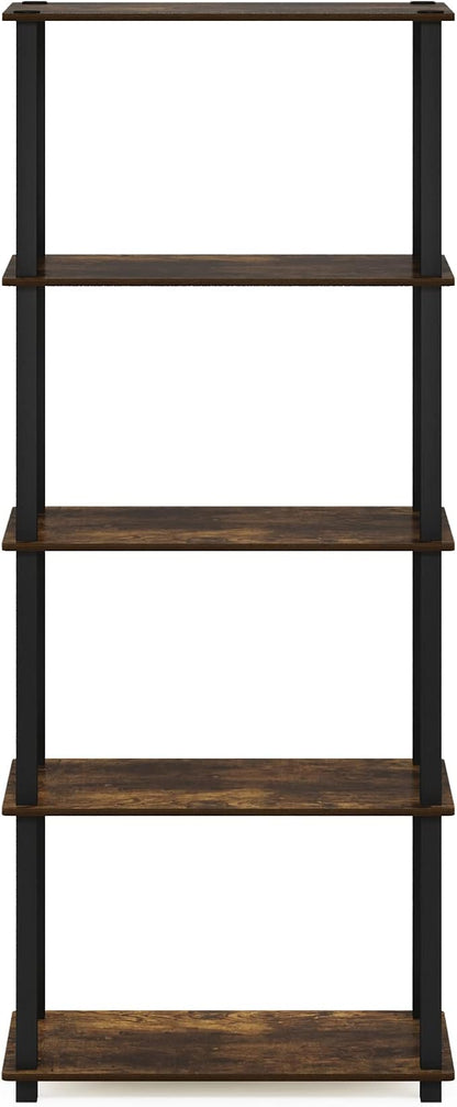 Furinno Turn-S-Tube 5-Tier Multipurpose Shelf Display Rack - Image 8