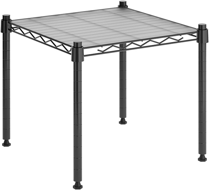 Whitmor 1 Tier Supreme Stacking Shelving Unit, Wire Metal Home Storage Organizer by Whitmor