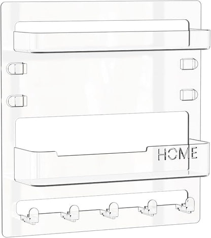 Yieach Bedside Shelf for Dorm Bed, Small Room and Nightstand, Wall Mounted - Image 9