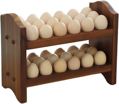 Egg Holder Countertop, Egg Storage and Egg Container by ConmeoconHomeDecorating