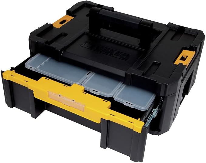 DEWALT Tool Organizer, TSTAK III, Single Deep Drawer, Heavy Duty Latches - Image 3