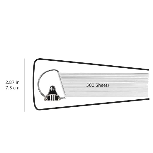 Amazon Basics 3 Ring Binders, 2 Inch, D-Ring Organizer - Image 6
