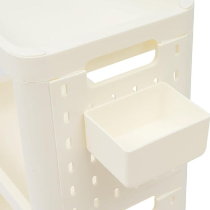 PERFERATE 3 Tier Slim Rolling Storage Cart Rolling Utility Cart - Image 8