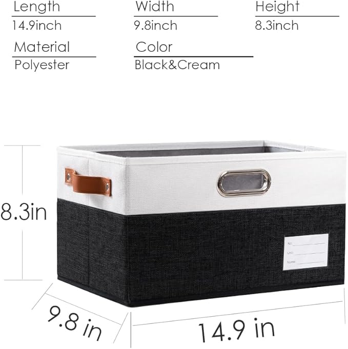 PRANDOM Foldable Storage Bins - Image 4