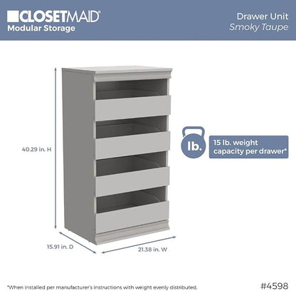 ClosetMaid 4598 Modular Storage Stackable Unit - Image 3