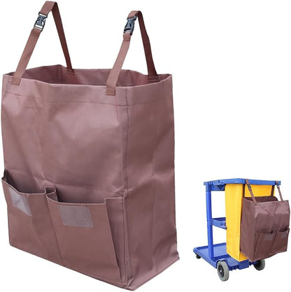 Multipurpose Housekeeping cart Bag Separate Storage Bag, Replacement Janitorial by HYFTHOME