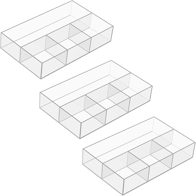 JessLab Acrylic Makeup Organizers, Cosmetic Display Cases by JessLab