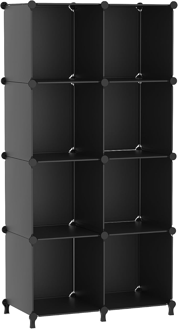 AWTATOS 8 Cube Storage Organizer, Closet Organizer Storage Shelf, Bookcase by AWTATOS