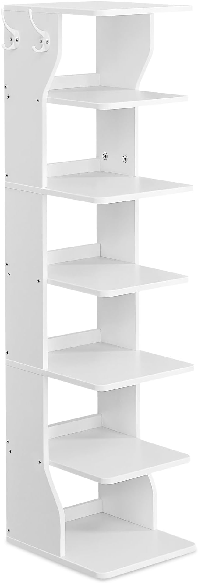 VASAGLE 7-Tier Vertical Shoe Rack, Narrow Shoe Storage Organizer by VASAGLEbySONGMICSHOME