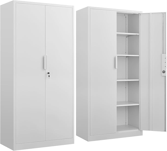 Metal Garage Storage Cabinet by Unknown