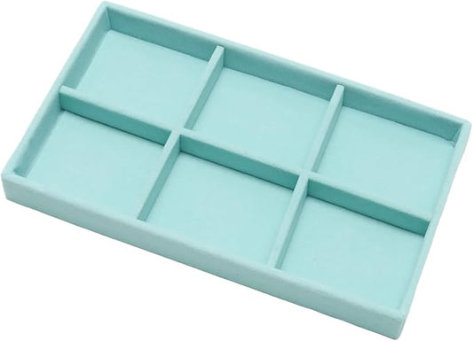 Velvet Jewelry Trays for Drawers, Earring Necklace Bracelet Holder Organizer by Unknown