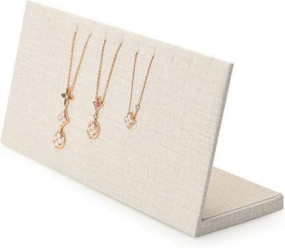 Leather Necklace Display Stand Necklace Bracelet Display Holder Stand - Image 7