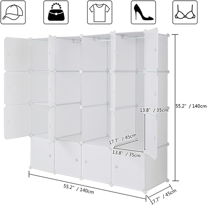 16 Cubes Storage Organizer - Image 4