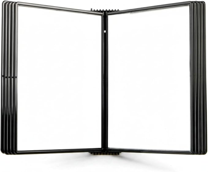 Tarifold Wall Mount Reference Organizer Display System, 10 Double-Sided Pockets by TARIFOLD
