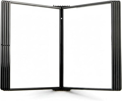 Tarifold Wall Mount Reference Organizer Display System, 10 Double-Sided Pockets by TARIFOLD