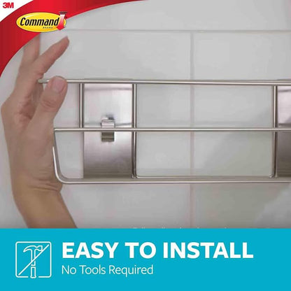 Command Shower Caddy with Water Resistant Strips, Organize Your Bathroom - Image 4