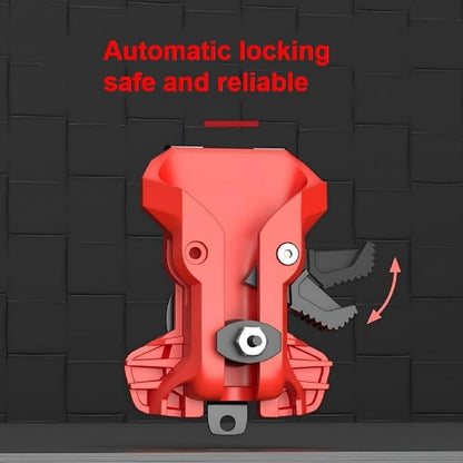 Electric Tool Waist Hook, Quick Release Double Lock, Metal Belt Attachment - Image 5