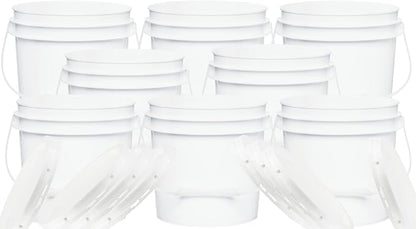 House Naturals 1 Gallon White Bucket - Image 5