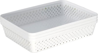Glad Plastic Storage Basket Set - Image 5
