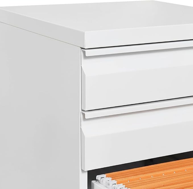 3-Drawer Metal Mobile File Cabinet - Image 5