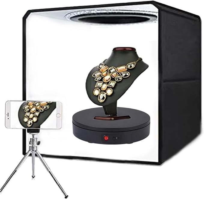 JAYEGT Motorized Rotating Display Stand, 330Lbs Load，360 Degree Electric - Image 5