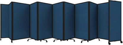 Versare Room Divider 360 Portable Wall Partition | Folding Panels | Large by VERSARE