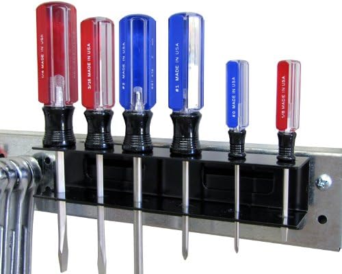 Wall Control Screwdriver Holder Bracket Slotted Metal Pegboard Accessory - Image 5